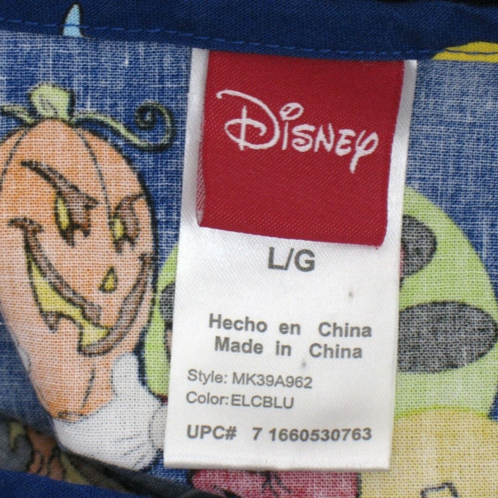 Disney Halloween - Scrubs Top - Size L - Mickey - Picture 5 of 5